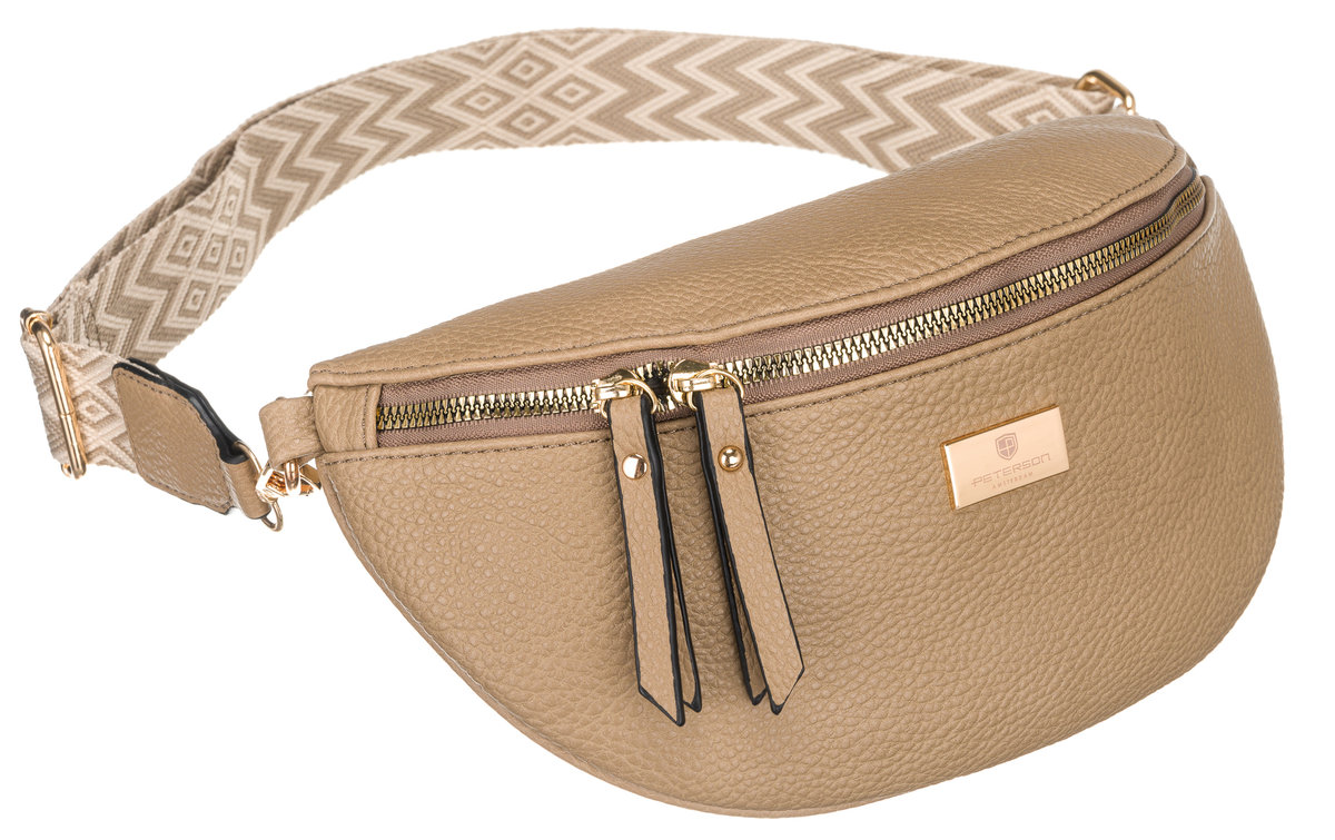 Nerka Damska Crossbody Saszetka Z Eko Skóry Peterson