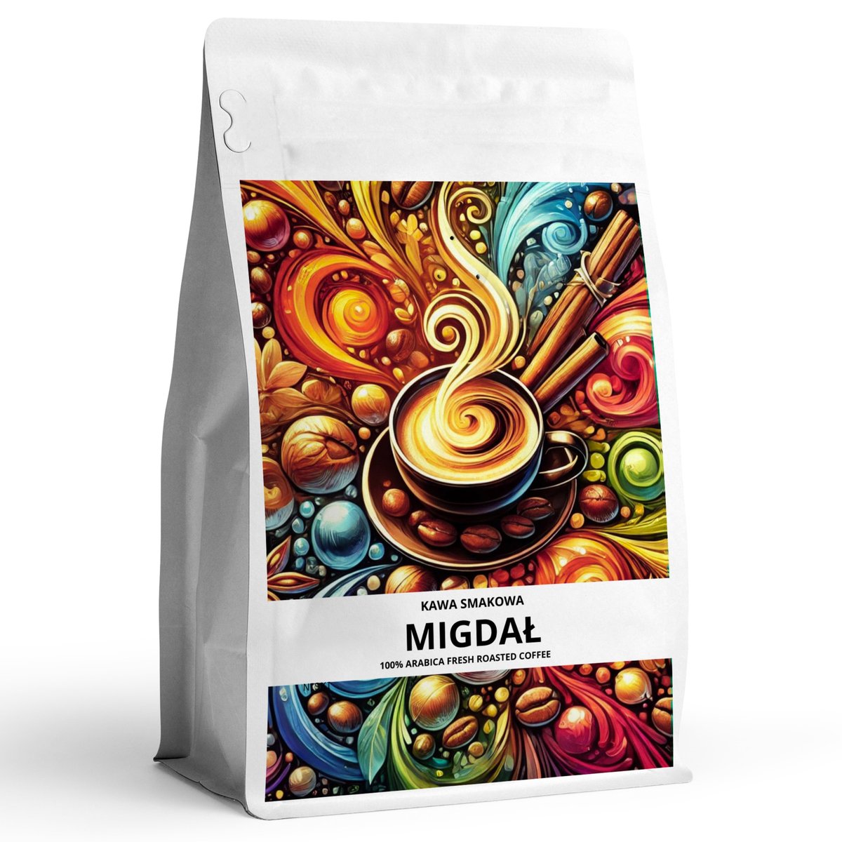 Kawa smakowa mielona MIGDAŁOWA 100 % arabica 250 g