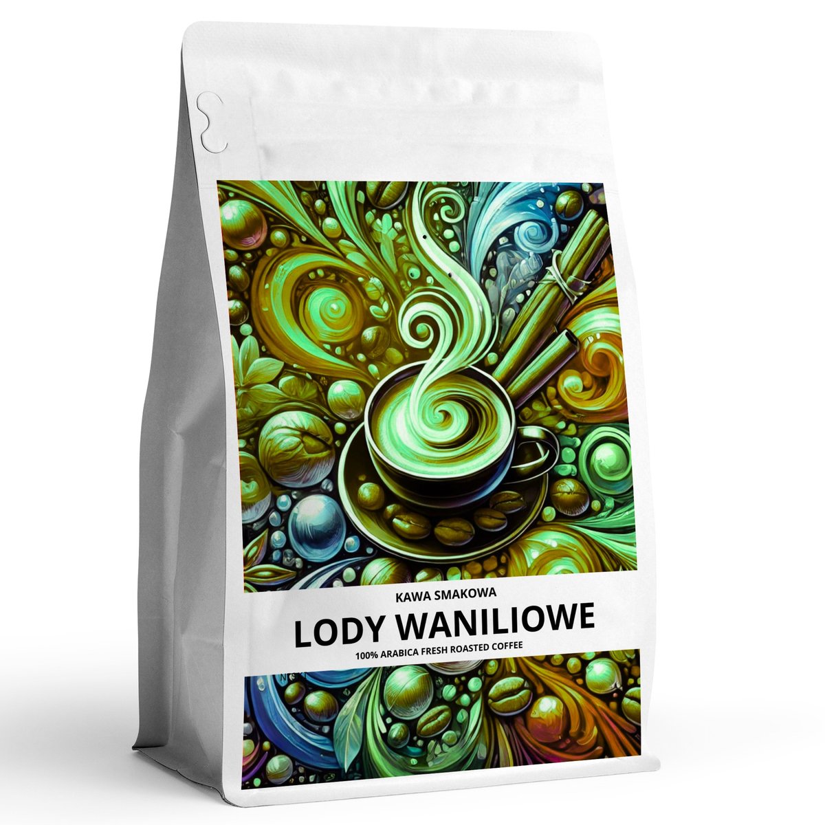 Kawa smakowa mielona LODY WANILIOWE 100 % arabica 250 g