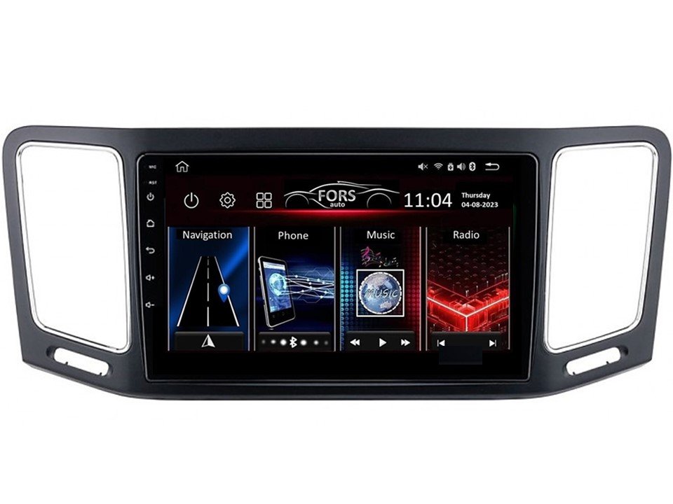Radio Android FS2-Pro Sharan 2011-2018 2/32 CarPlay Android Auto 8-core