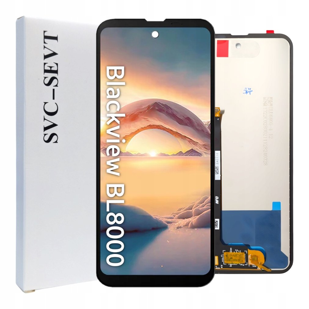 ORYGINAŁ WYŚWIETLACZ EKRAN LCD SZYBKA DOTYK DO TELEFONU BLACKVIEW BL8000