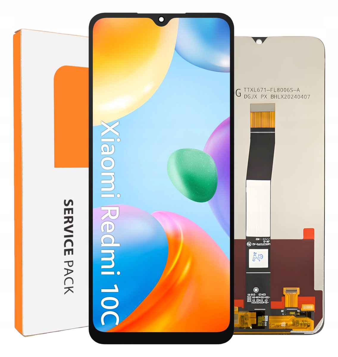 ORYGINAŁ WYŚWIETLACZ EKRAN LCD DO XIAOMI REDMI 10C