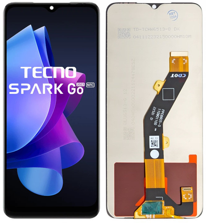 WYŚWIETLACZ EKRAN LCD DO TECNO SPARK GO 2023 BF7N