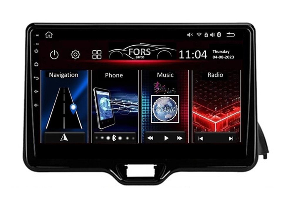 Radio Android FS2-Pro Yaris 2018-2022 2/32 CarPlay Android Auto 8-core