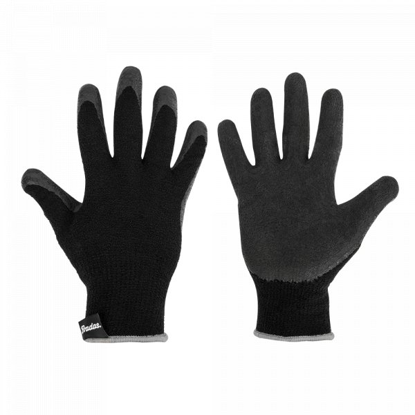 BRADAS - RWTGB8 - Rękawice ochronne TERMO GRIP BLACK lateks , rozmiar 8