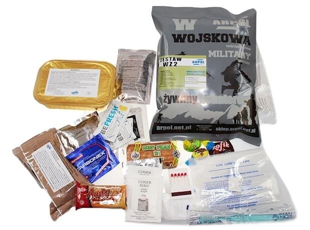 Wojskowa Racja Wz 2 Żywnościowa Bogracz - Posiłek Typ Mre