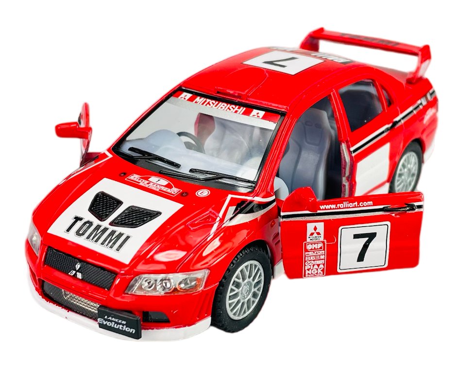 KINSMART MITSUBISHI LANCER EVOLUTION VII WRC 1:36