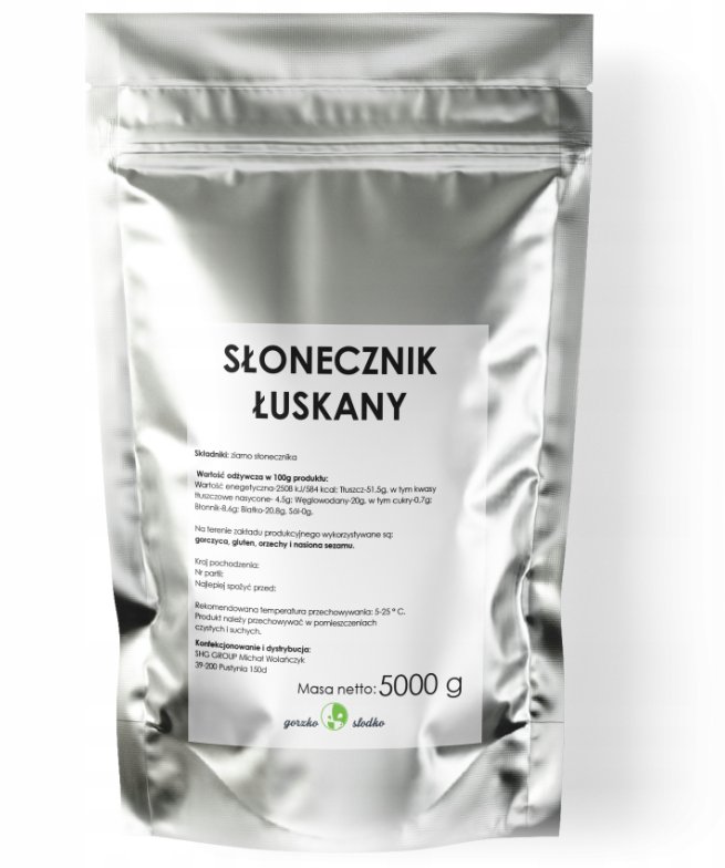 Gorzkoislodko, Pestki Słonecznika, 5000 G