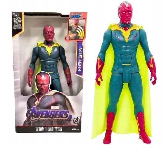 Avengers Figurka Avengers Vision Dźwięk Światło Ruchome Kończyny 30 cm