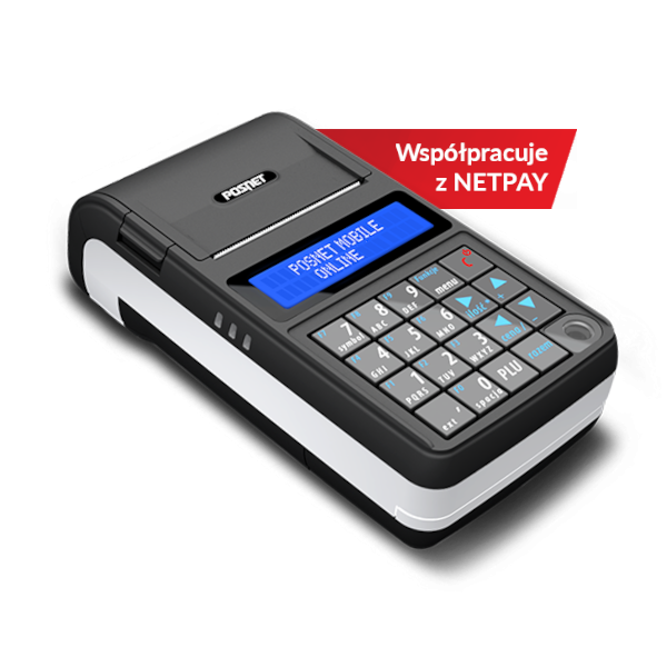 Kasa fiskalna online POSNET Mobile GPRS z internetem na 100 miesięcy w cenie kasy