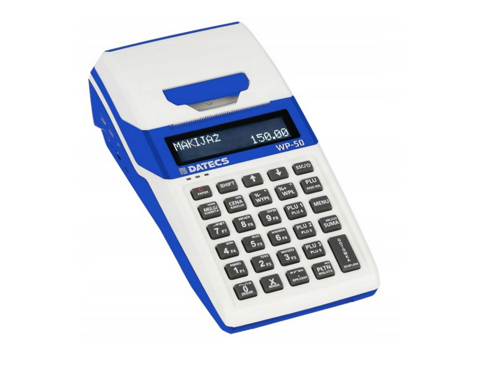 Datecs WP-50 WiFi and GPRS Online Fiscal Cash Register (blue)