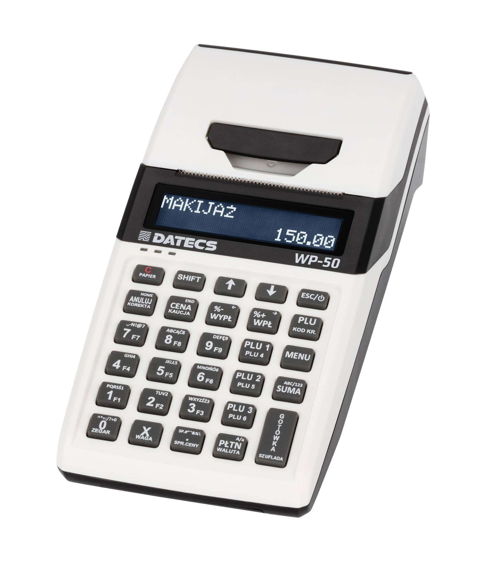 Fiscal cash register Datecs WP-50 GPRS with SIM card (white)