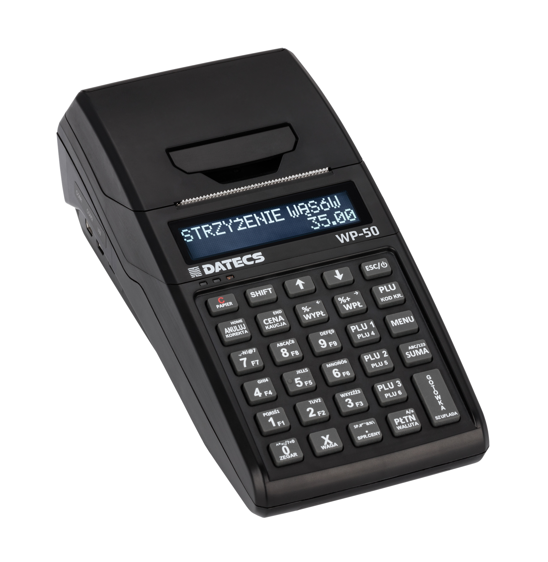 Fiscal cash register Datecs WP-50 GPRS with SIM card (black)