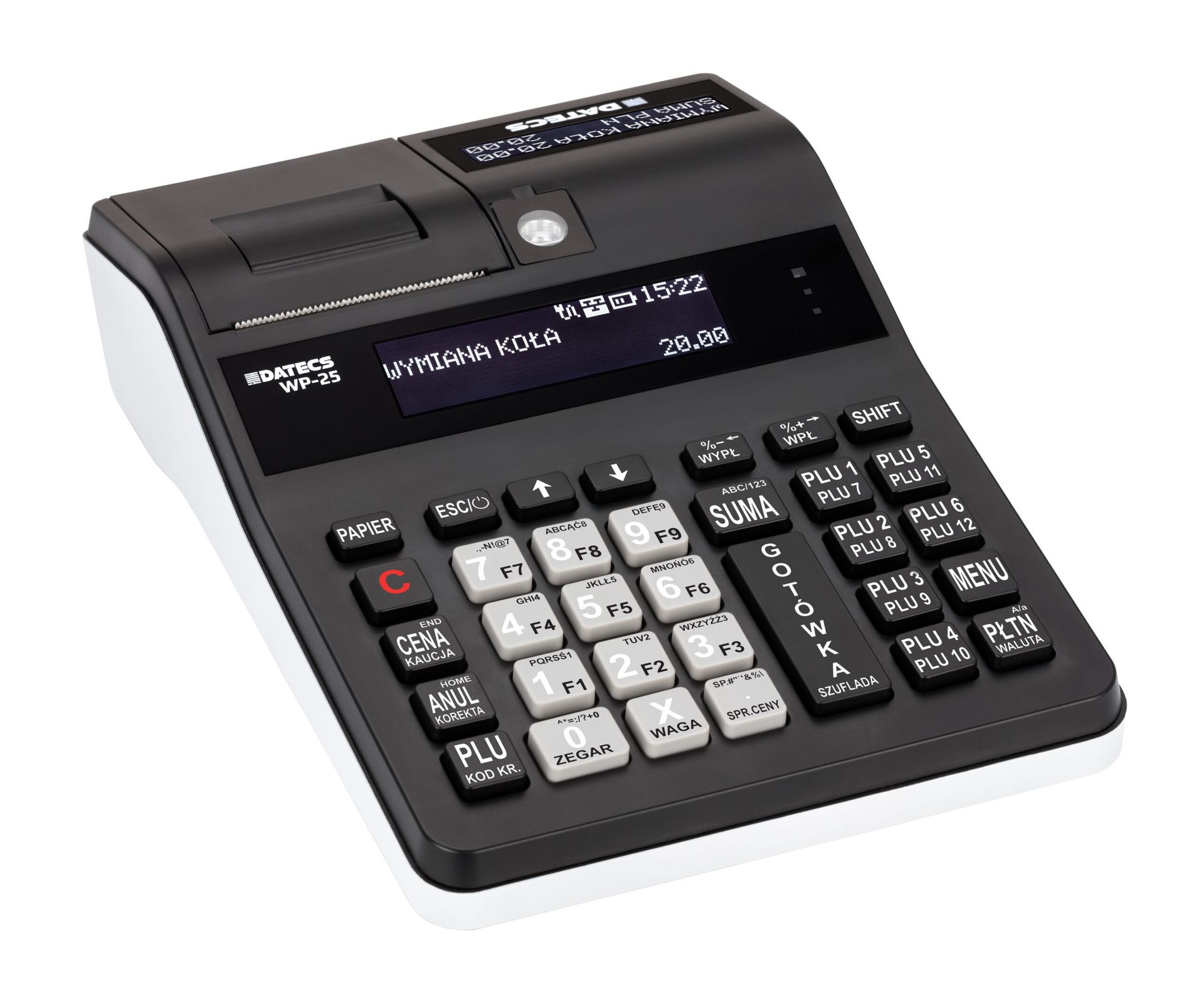 Онлайн фискальный регистратор Datecs WP-25 PLUS WIFI - черный