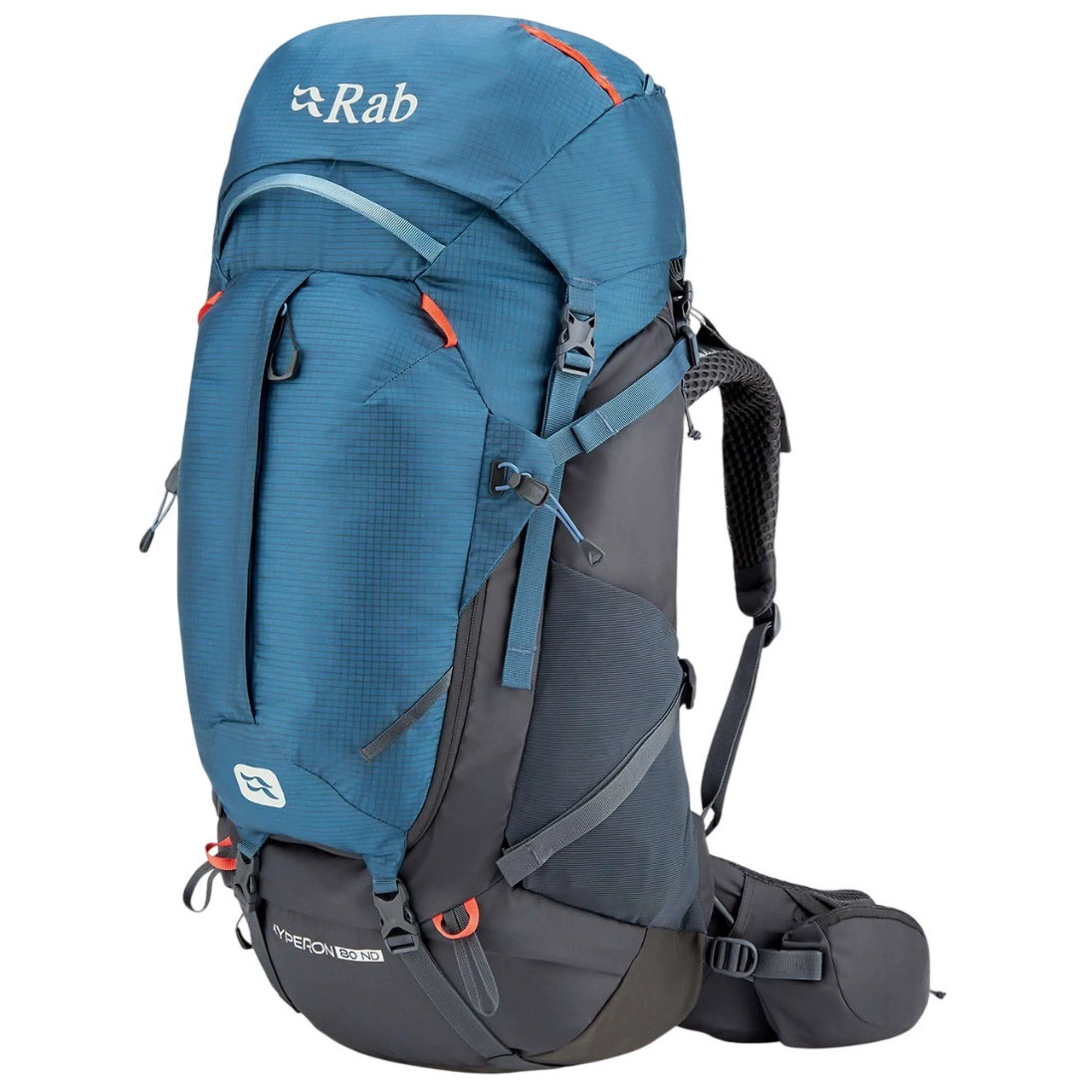 Damski plecak turystyczny Rab Hyperon 80 ND Rozmiar plecaka: S/M / Kolor: niebieski