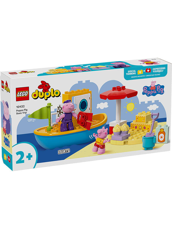 LEGO LEGO® DUPLO® Świnka Peppa na łodzi - 2+