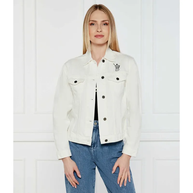 Karl Lagerfeld Jeansowa kurtka Karl Lagerfeld X Jorge Parra Regular Fit