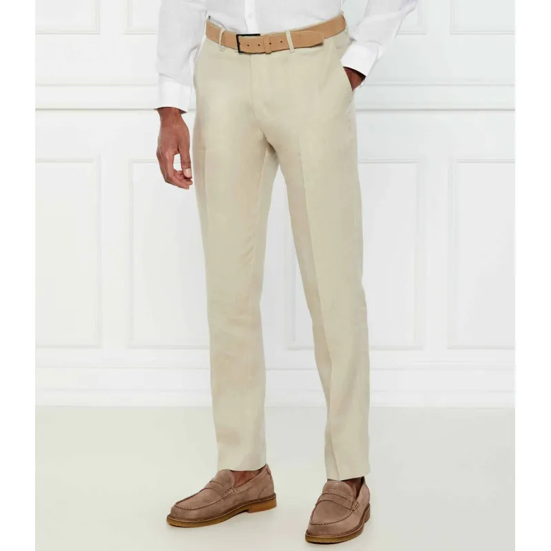 TIGER OF SWEDEN Lniane spodnie Regular Fit