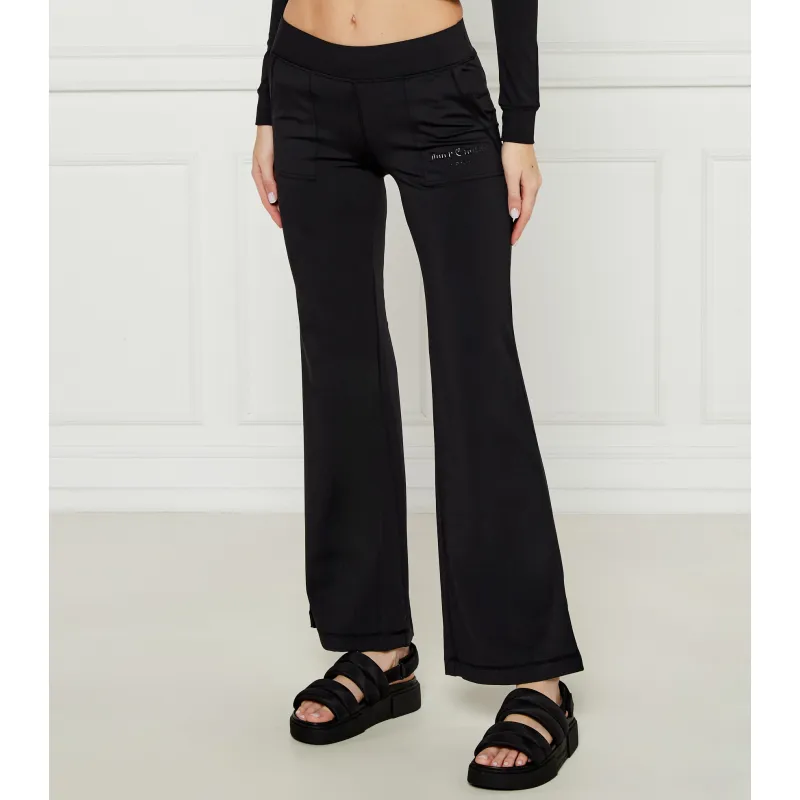 Juicy Couture Spodnie dresowe FARAH flare fit low rise