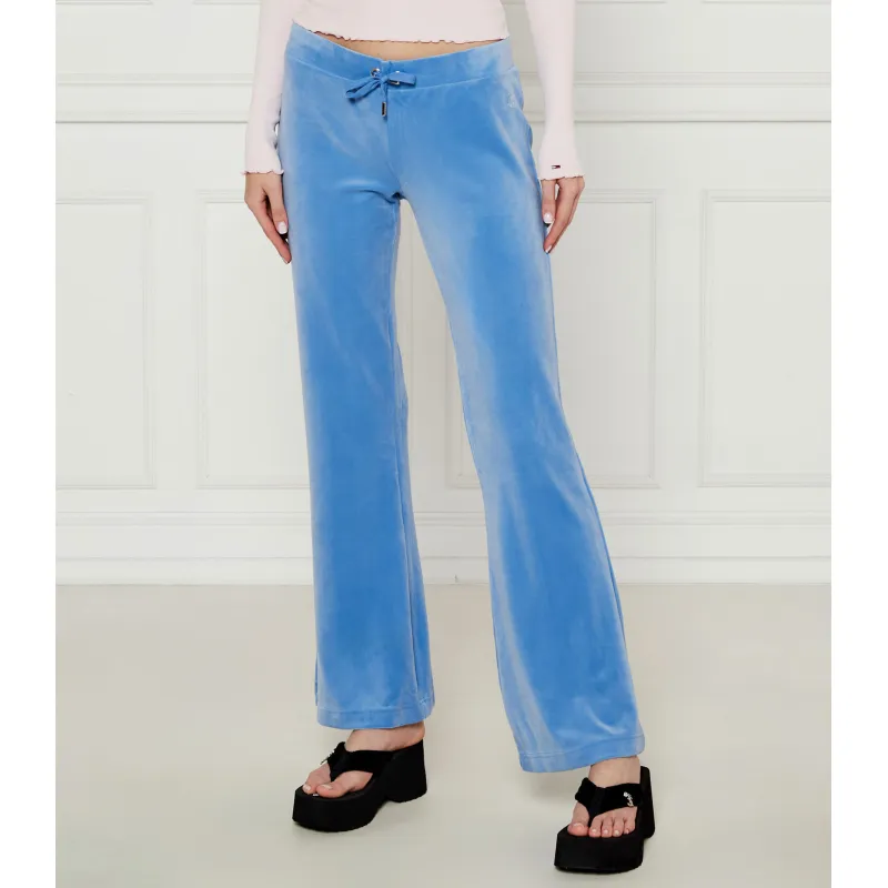 Juicy Couture Spodnie dresowe CHRISTINE flare fit low rise