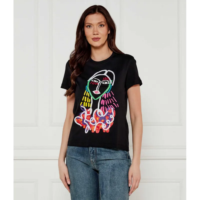 Desigual T-shirt TS_MISURI Regular Fit