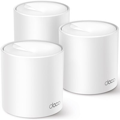 TP-LINK Deco X50 Pro 2.4 / 5 GHz (DualBand), Wi-Fi Mesh (3 szt.) DECO X50 PRO(3-PACK)