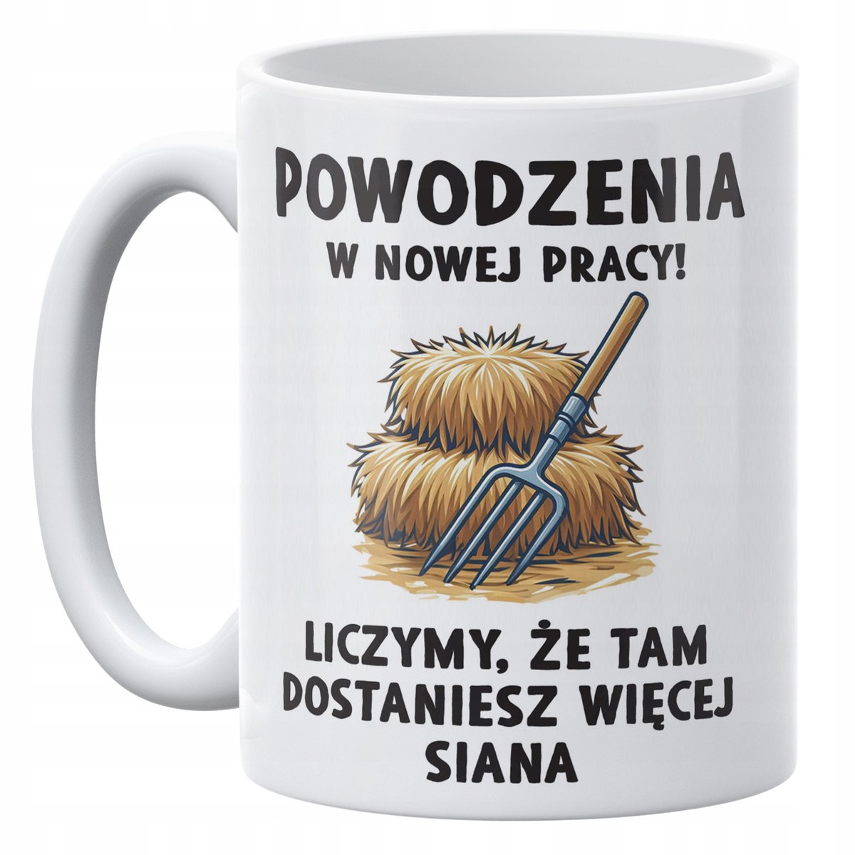 Kubek ceramiczny 330 ml Na Odejście Z Pracy Prezent Pożegnanie Zabawne
