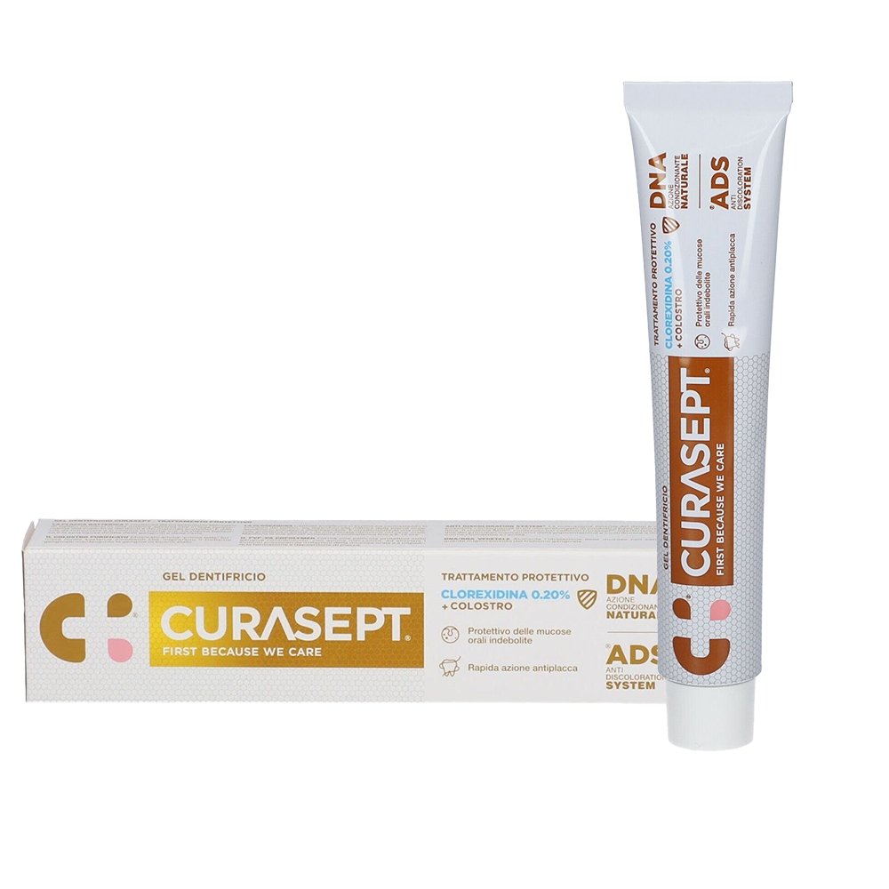 Żel do zębów Curasept ADS DNA colostorum z chlorcheksydyną 0.20% 75 ml