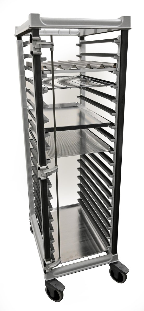 Wózek transportowy do 18x blach piekarniczych 600x400 mm CAMBRO, UPR6040F18480