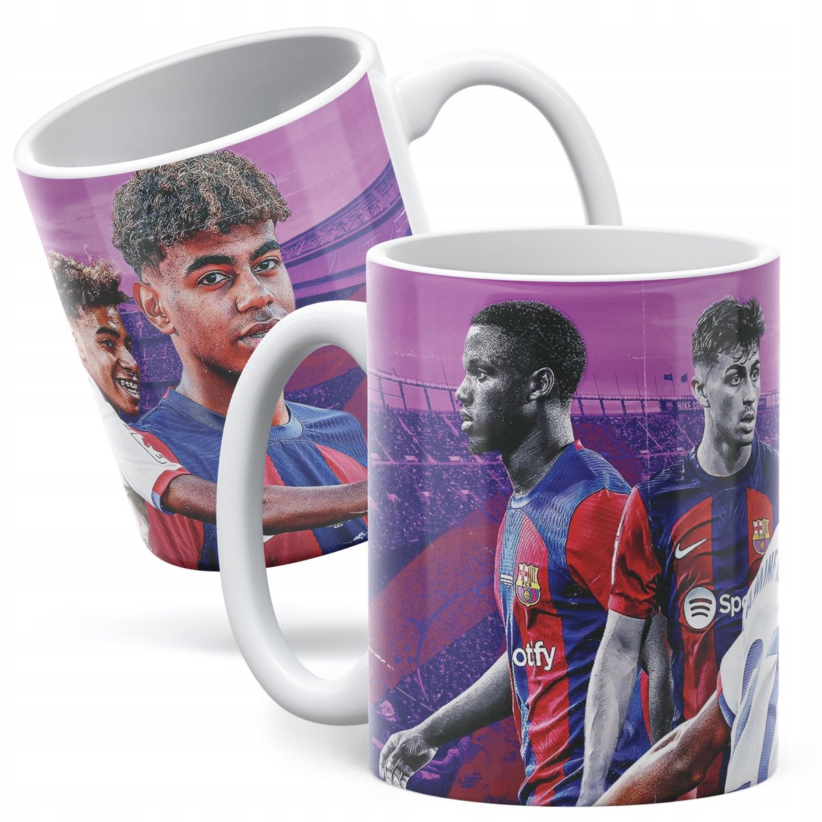 Kubek Lamine Yamal dla fanów Barcelona Barca dla kibica na prezent