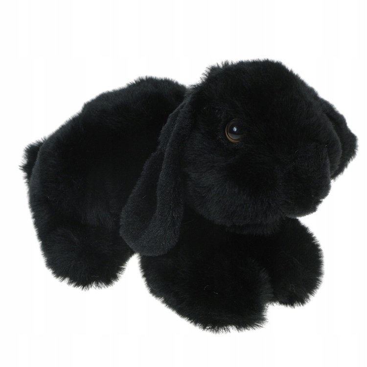 Pluszowe Zoo: Maskotka Królik miniaturka 22cm (93374) czarny eco-friendly