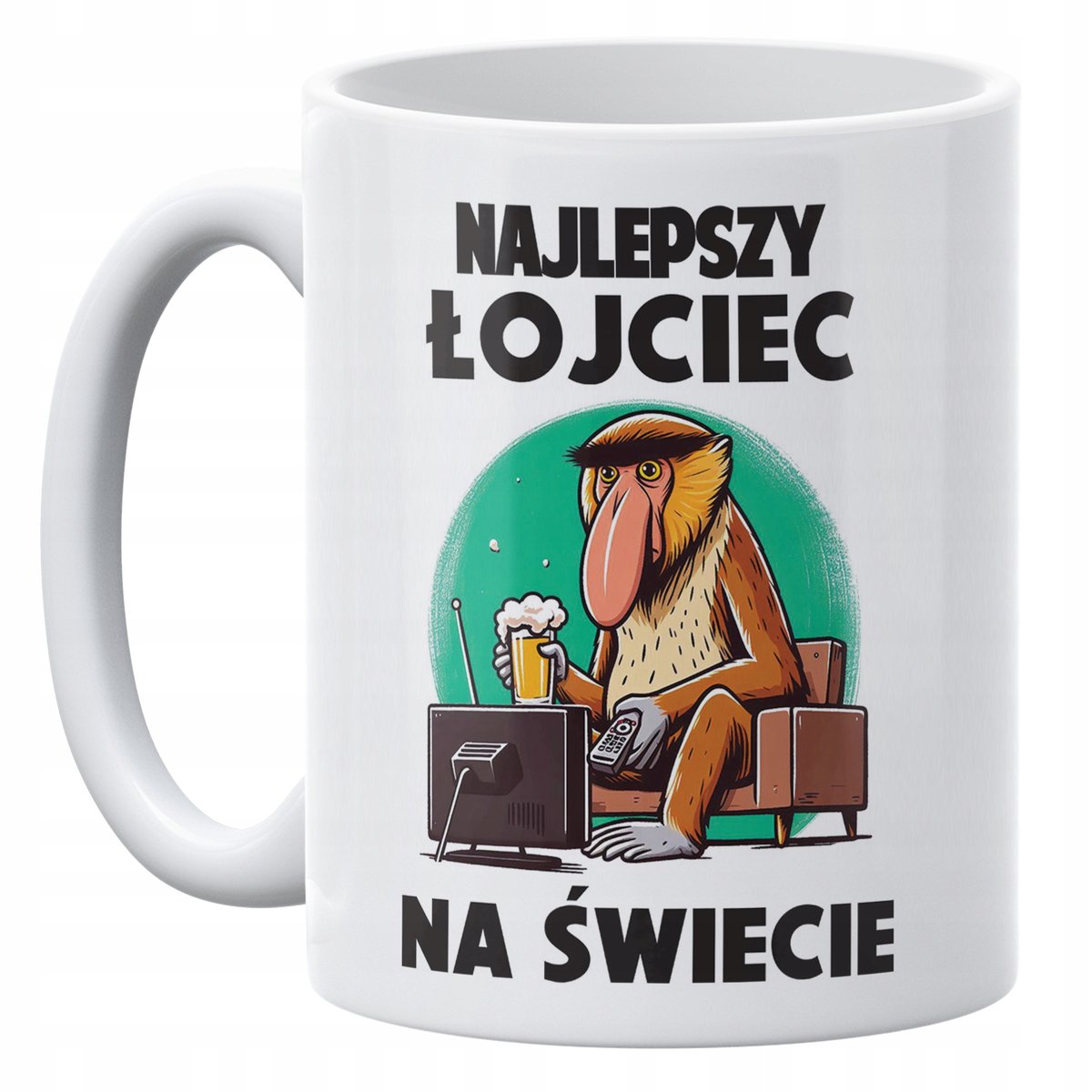 Kubek ceramiczny 330 ml Najlepszy Łojciec Dzień Ojca Prezent Upominek