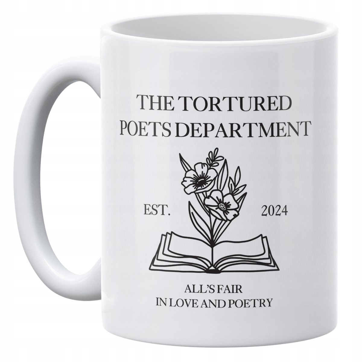 Kubek ceramiczny 330 ml Taylor Swift The Tortured Poets Department