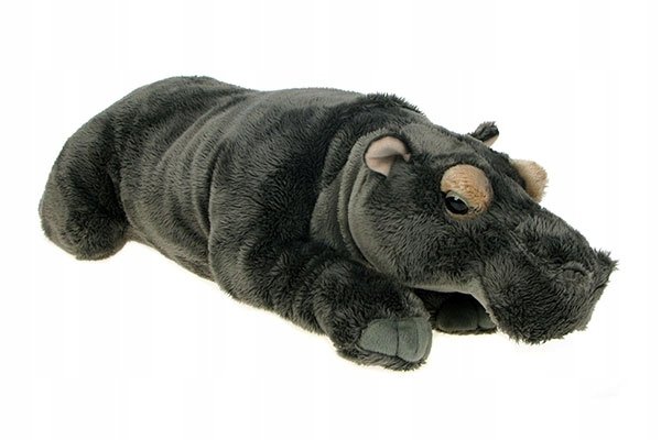 Pluszowe ZOO: maskotka pluszowa zabawka HIPOPOTAM 42cm 8070 (eko-friendly)