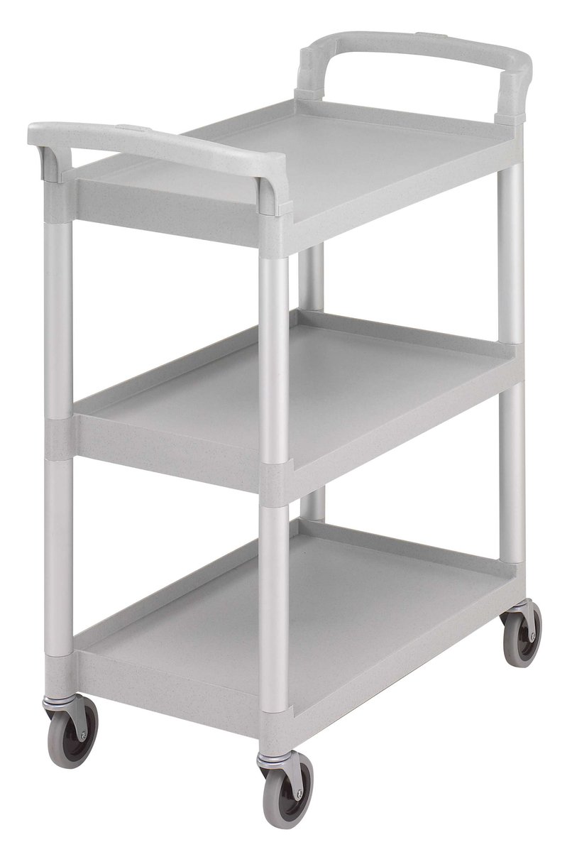 Wózek kelnerski 3-półkowy do 136 kg, 835x413x965 mm CAMBRO, BC331KD480