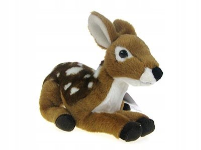 Pluszowe ZOO: maskotka młoda SARNA, SARENKA - 22cm - 87588 (eco-friendly)