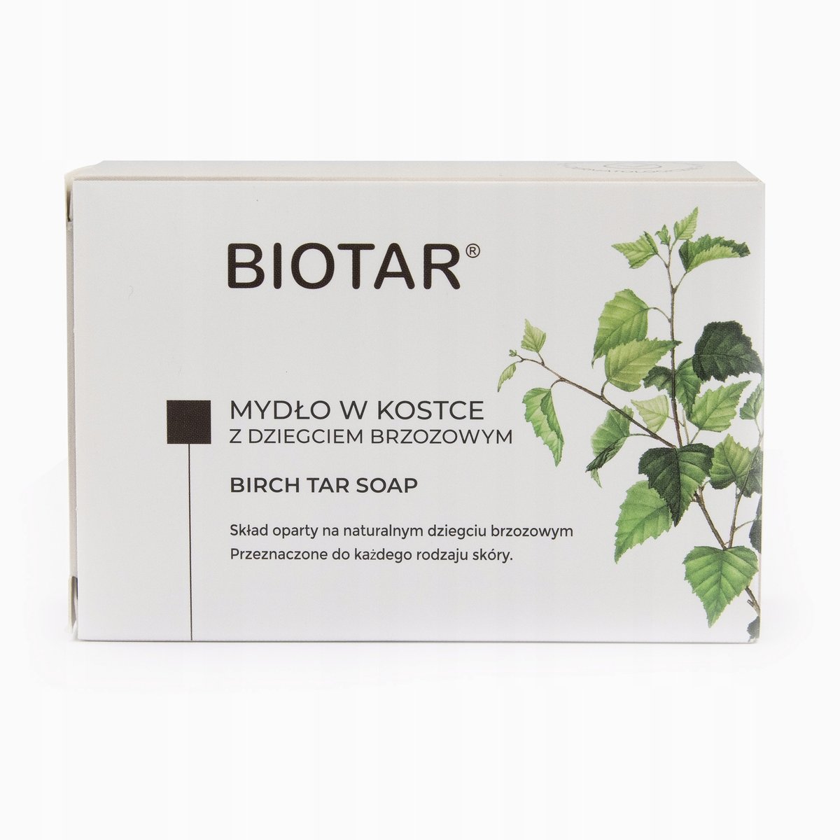 Biotar Mydło dziegciowe antybakteryjne 100g