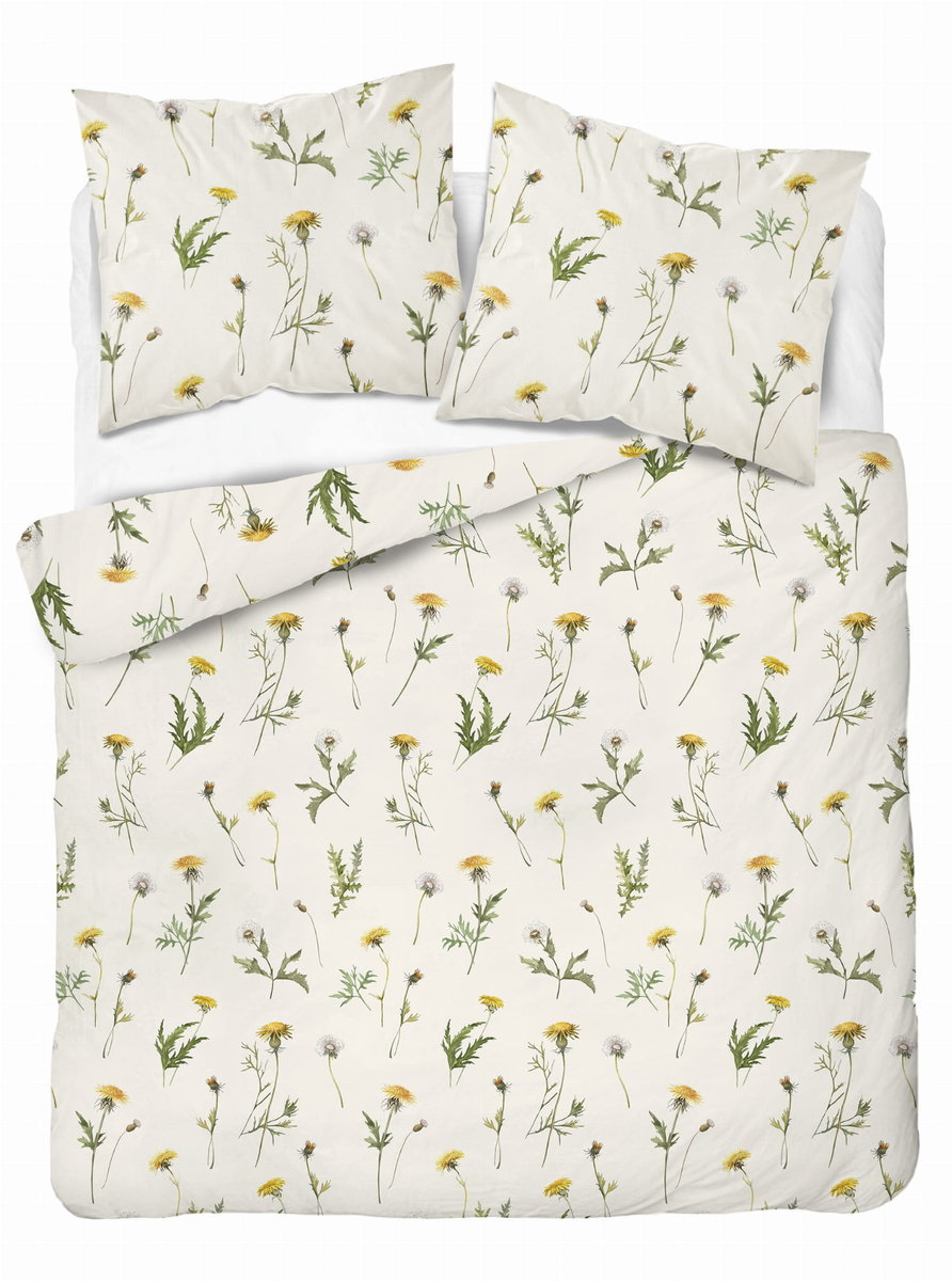 Pościel bawełniana 220x200 mniszek mlecz polny