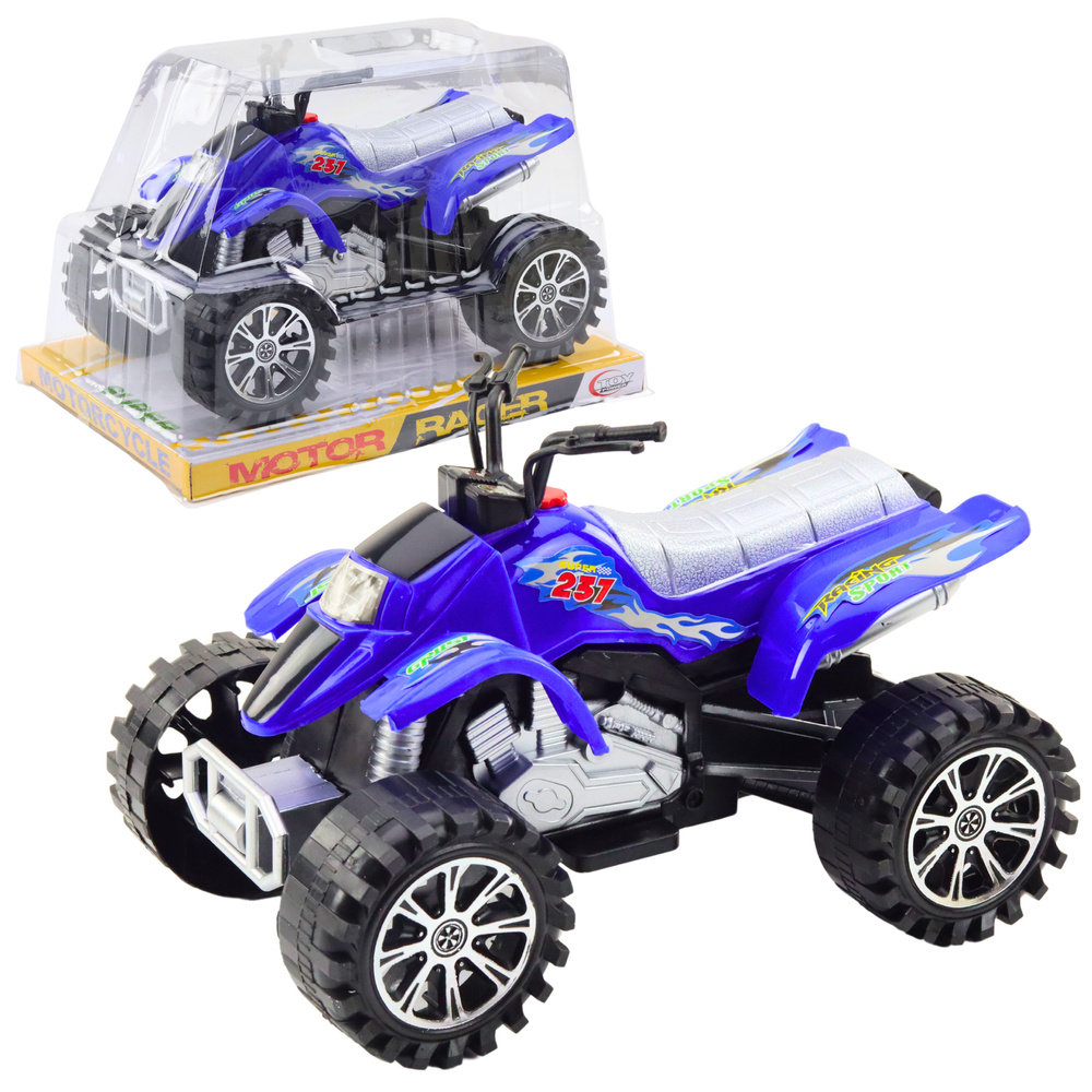 DLA DZIECI QUAD TERENOWY Z NAPĘDEM NIEBIESKI