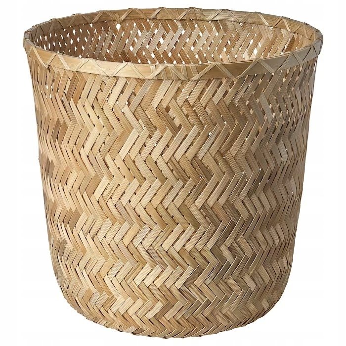 IKEA KLYNNON OSŁONKA DONICZKI BAMBUSOWA 24 CM