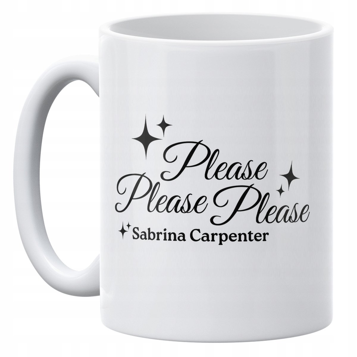Kubek ceramiczny 330 ml Sabrina Carpenter Please Please Please Dla Fanów