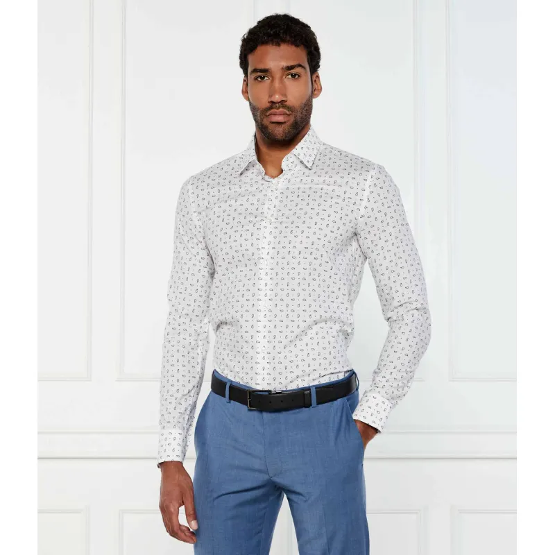 BOSS BLACK Koszula H-HANK-s-kent-C1-232 Slim Fit