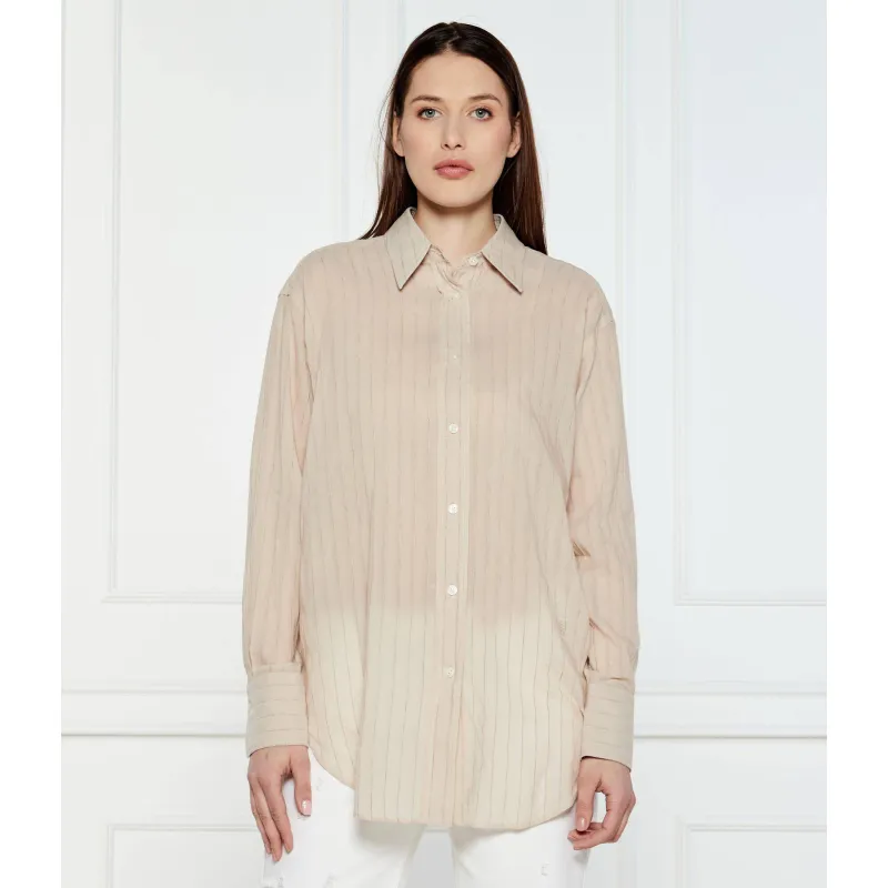 BOSS BLACK Koszula Baredana Regular Fit z dodatkiem lnu