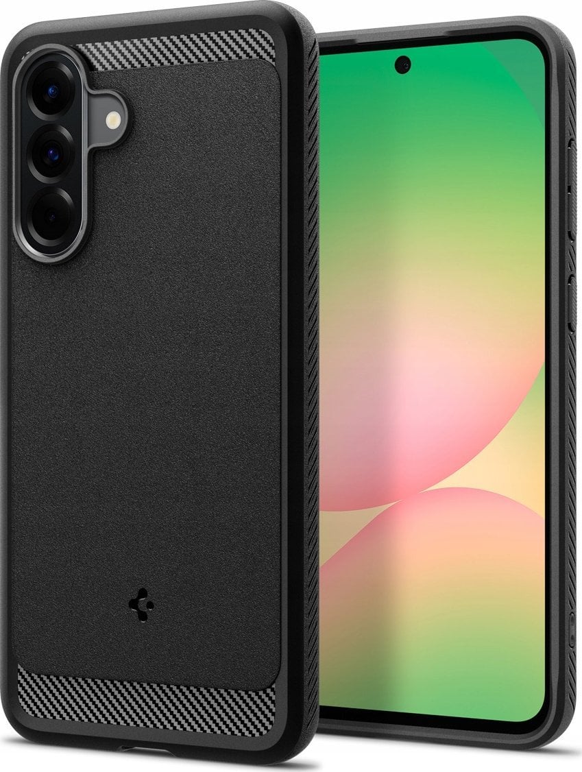 Spigen Etui Rugged Armor do Galaxy A56 5G, czarne