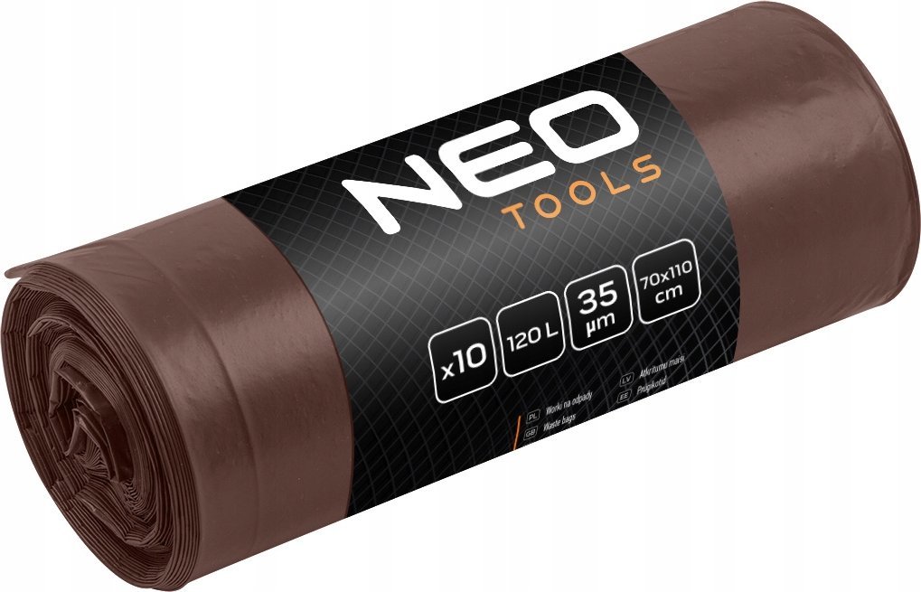 Neo Worki na odpady ogrodowe 120L 10szt. 15-994