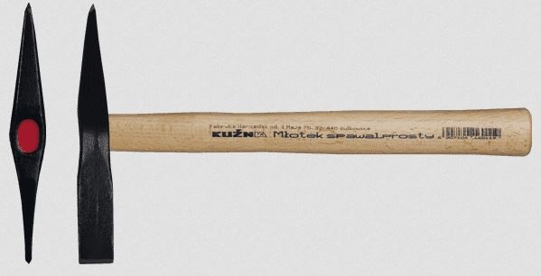 Kuźnia Sułkowice Młotek specjalistyczny rączka drewniana 300g 285mm 1-435-00-611