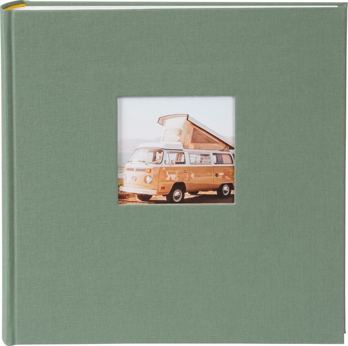 Goldbuch Albumas GOLDBUCH 31309 Bella Vista artichoke 30x31/100psl, balti lapai kampučiai/lipdukai knyginio rišimo