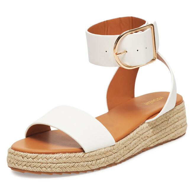Espadryle DeeZee QS276-1 Biały