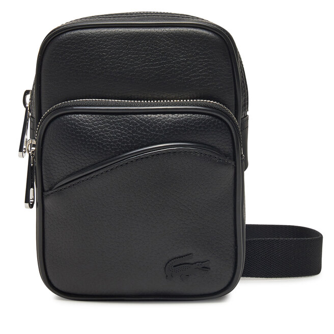 Saszetka Lacoste NH4563GY Czarny