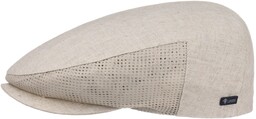 Kaszkiet Len z Mesh by Lipodo, beżowy, 63 cm
